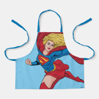 Supergirl Flying Upwards Illustration