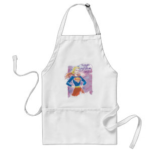 Supergirl Galaxy Adult Apron