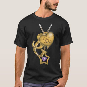 Supergirl Gold Locket T-Shirt