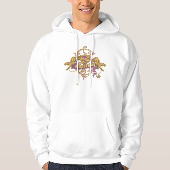 Supergirl Golden Cat 2 Hoodie (Front)
