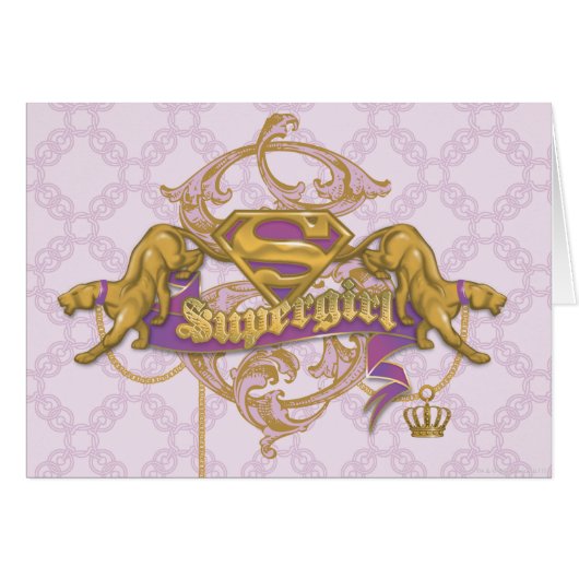 Supergirl Golden Cat 3 Cards (Front Horizontal)