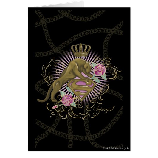 Supergirl Golden Cat 4 Cards (Front)