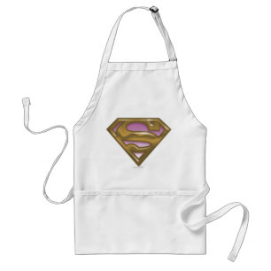 Supergirl Golden Logo Adult Apron