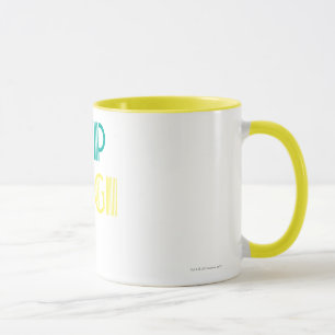 Supergirl Green and Yellow Mug