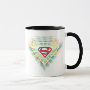 Supergirl Groovy Logo Mug