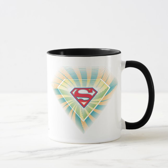 Supergirl Groovy Logo Mug (Right)
