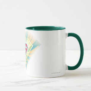 Supergirl Groovy Logo Mug