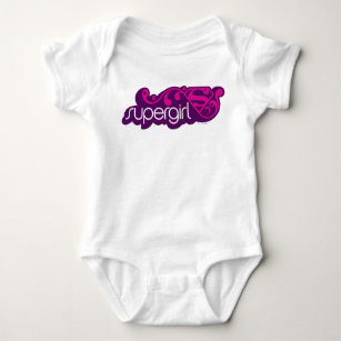 Supergirl baby clearance onesie