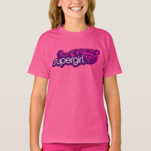 Supergirl Groovy Name and S-Shield T-Shirt