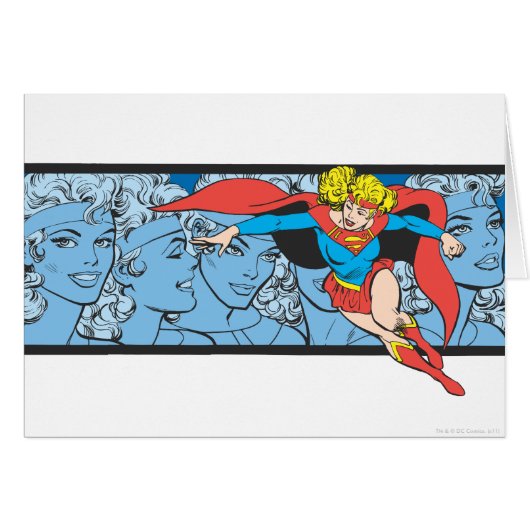 Supergirl Head Shots Cards (Front Horizontal)