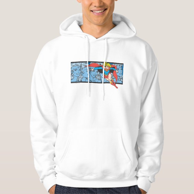 Supergirl Head Shots Hoodie (Front)