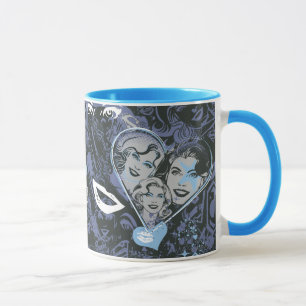 Supergirl Hearts and Lips Pattern Mug