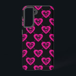 Supergirl Hearts Diagonal Pattern Samsung Galaxy S21 Case<br><div class="desc">Check out this fun diagonal hearts pattern featuring the Supergirl logo!</div>