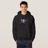Supergirl Hearts Logo Hoodie (Front Full)
