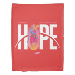 Supergirl Hope Duvet Cover