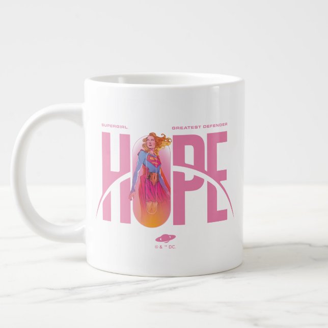 Supergirl Hope Giant Coffee Mug (Left)