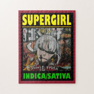 SUPERGIRL INDICA SATIVA JIGSAW PUZZLE