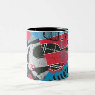 Supergirl Invulnerable Two-Tone Coffee Mug