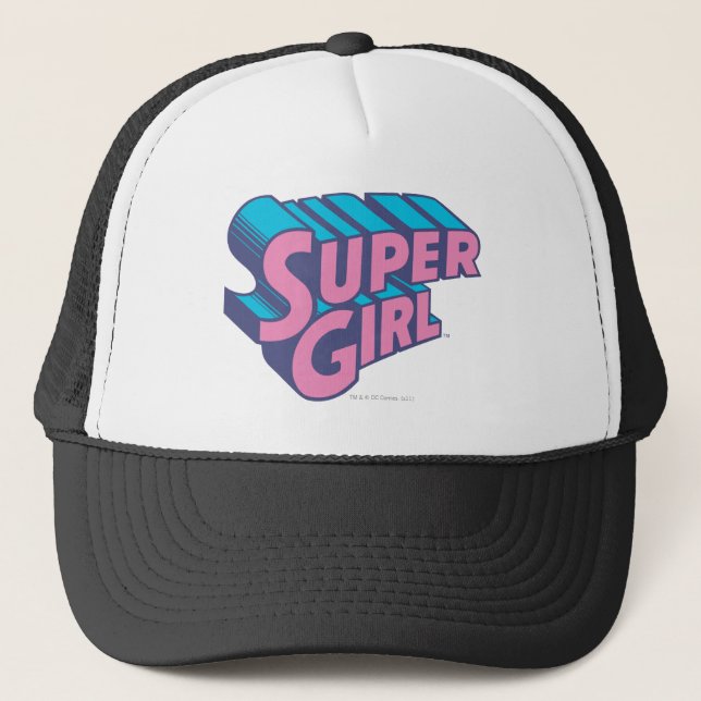 Supergirl J-Pop 10 Trucker Hat (Front)