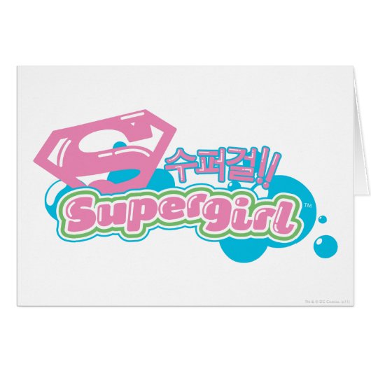 Supergirl J-Pop 3 Cards (Front Horizontal)