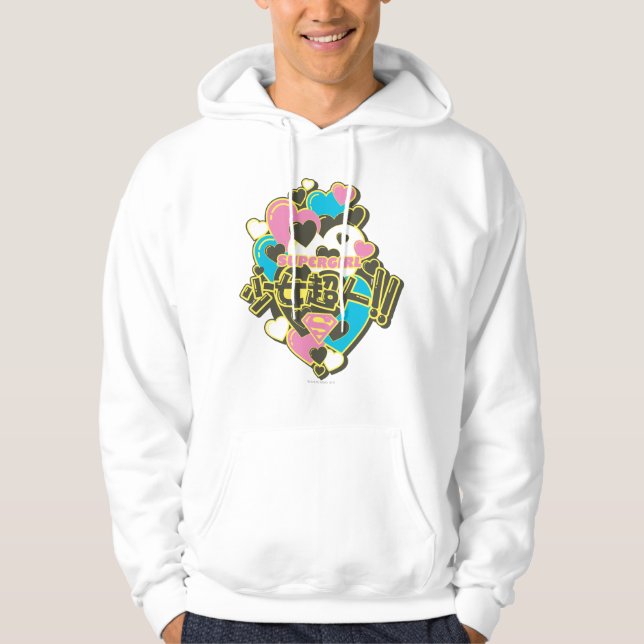 Supergirl J-Pop 4 Hoodie (Front)