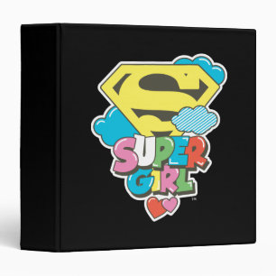Supergirl J-Pop 5 3 Ring Binder