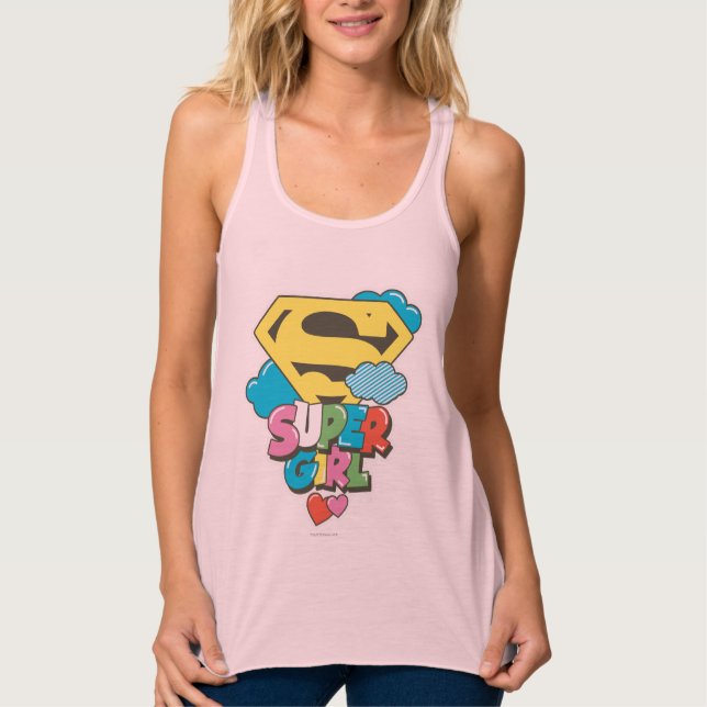 Supergirl J-Pop 5 Tank Top (Front)