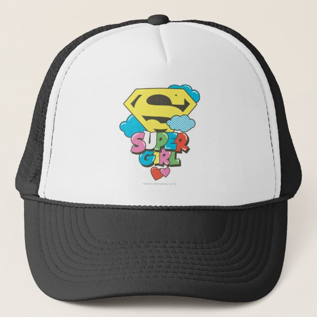 Supergirl J-Pop 5 Trucker Hat (Front)