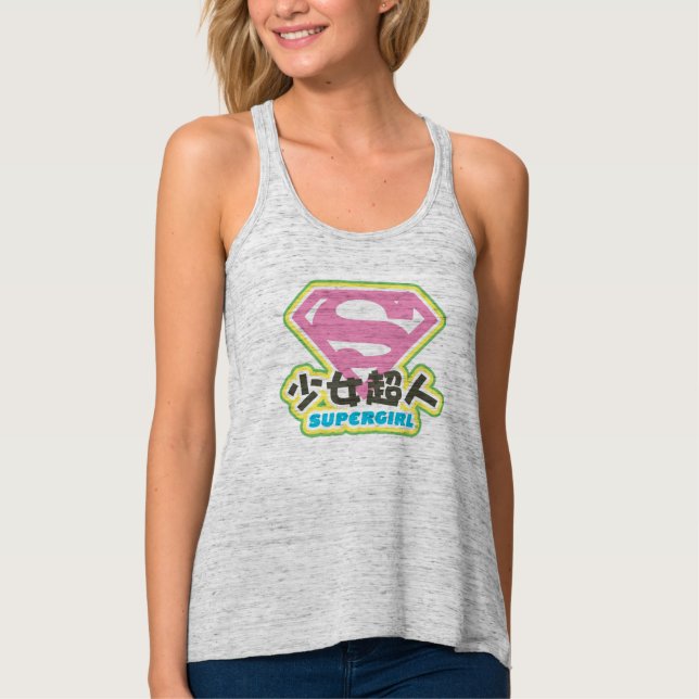 Supergirl J-Pop 6 Tank Top (Front)