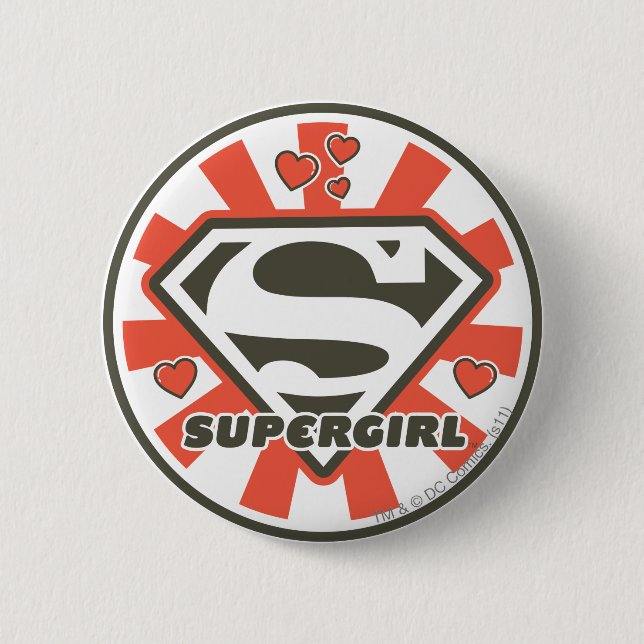 Supergirl J-Pop 7 Pinback Button (Front)