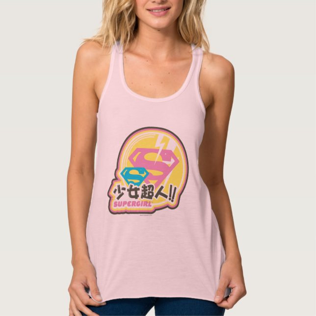 Supergirl J-Pop 8 Tank Top (Front)