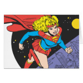 Supergirl Leaps in Space (Front Horizontal)