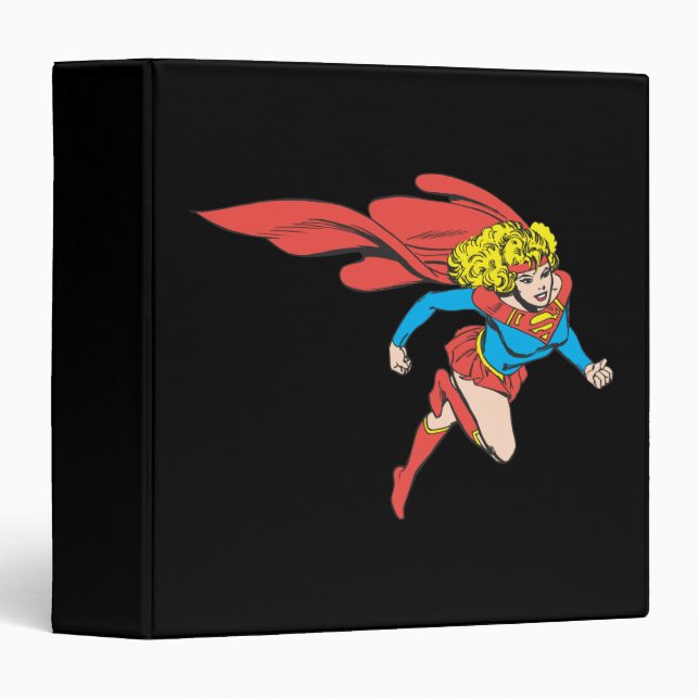 Supergirl Leaps Right Binder (Front/Spine)