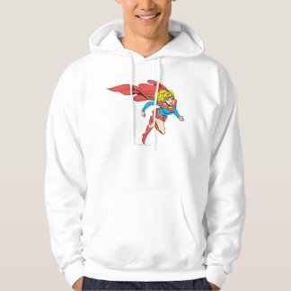 Supergirl Leaps Right Hoodie
