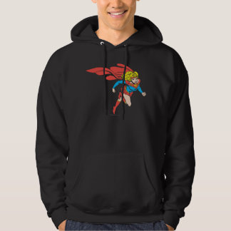 Supergirl Leaps Right Hoodie