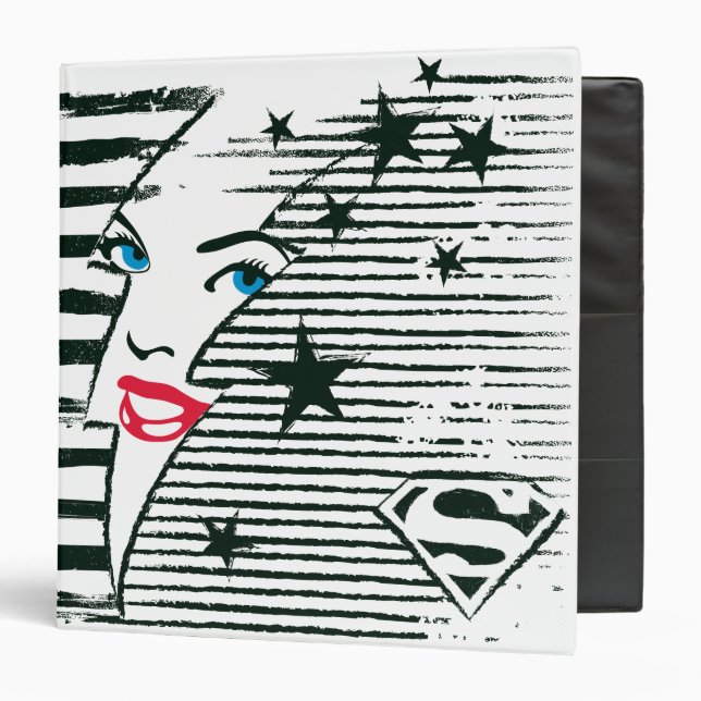 Supergirl Lightning With Face Binder (Front/Inside)