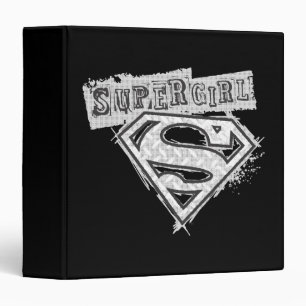 Supergirl Logo 1 3 Ring Binder