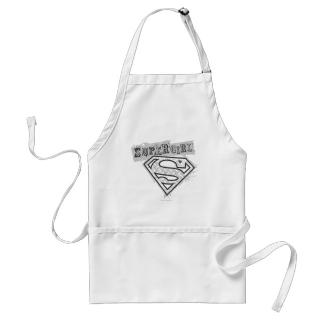 Supergirl Logo 1 Adult Apron (Front)