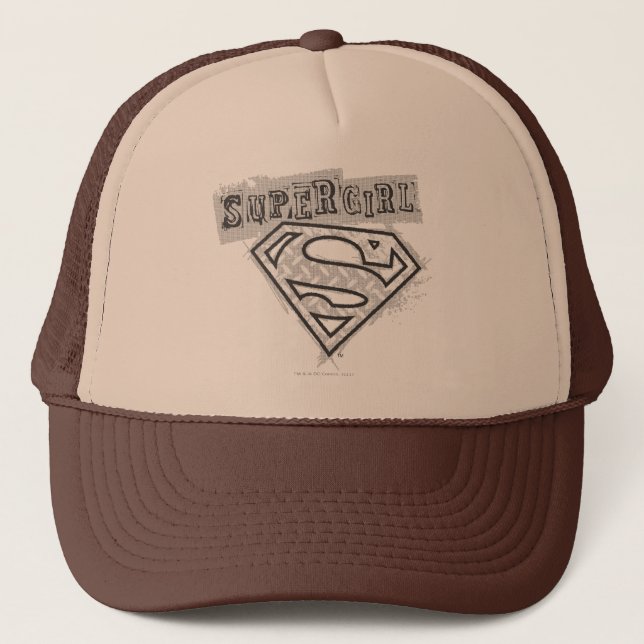 Supergirl Logo 1 Trucker Hat (Front)