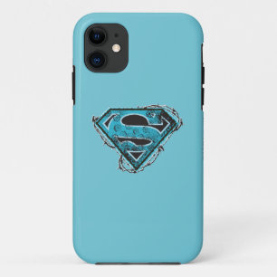 Supergirl Logo Barbed Wire and Flowers iPhone 11 Case