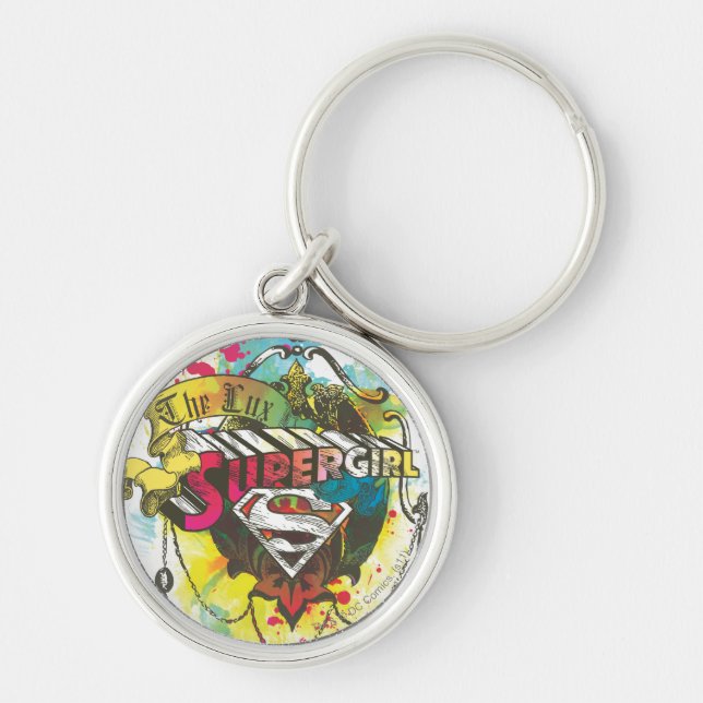 Supergirl Logo The Lux Keychain (Front)