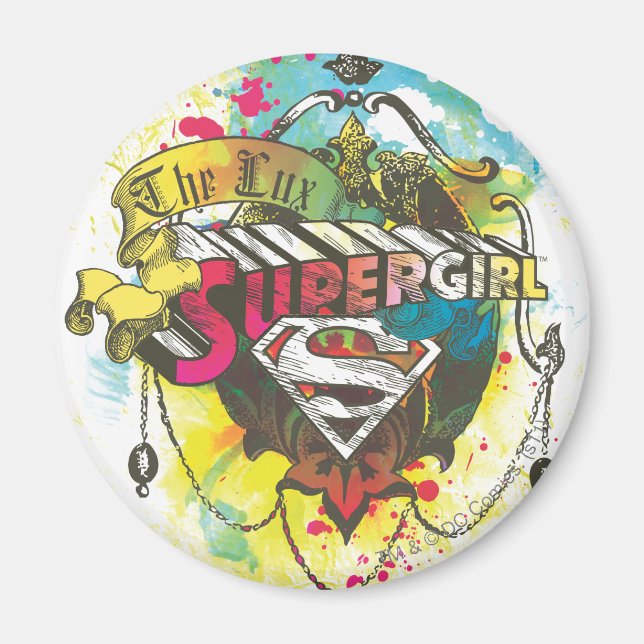 Supergirl Logo The Lux Magnet (Front)