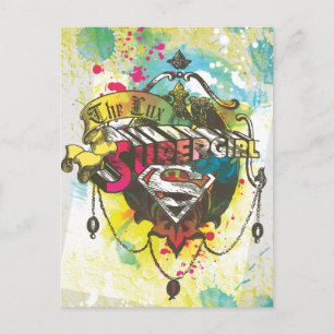 Supergirl Logo The Lux Postcard