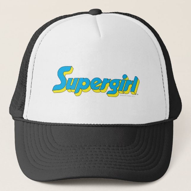 Supergirl Logo Trucker Hat (Front)