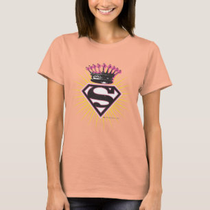 Supergirl Logo with Crown T-Shirt