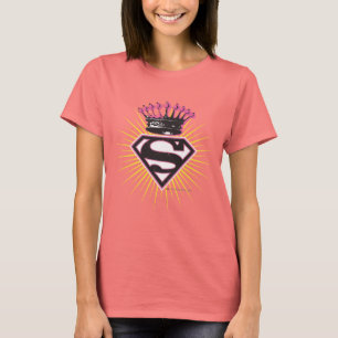 Supergirl Logo with Crown T-Shirt