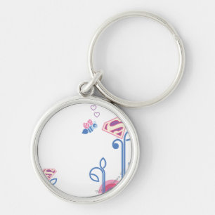 Supergirl Love Bee Keychain