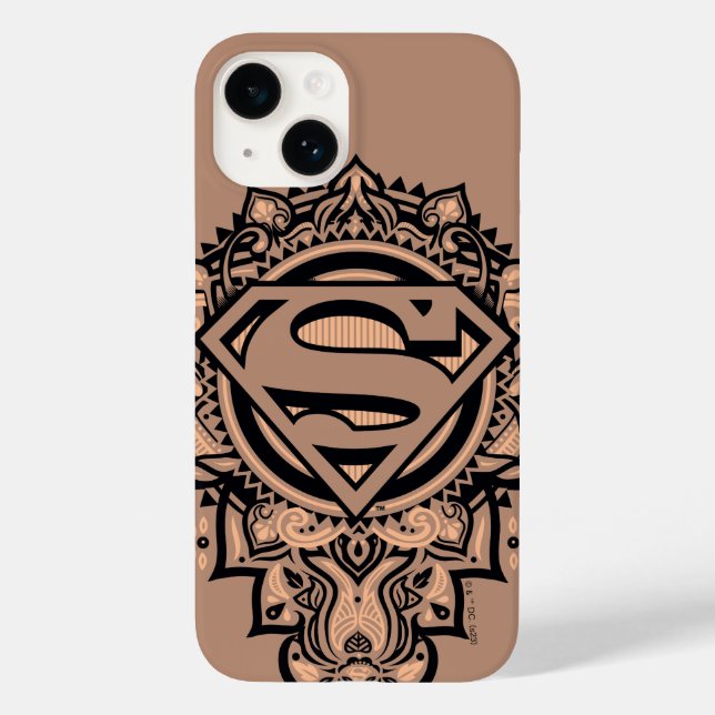Supergirl Mandala Graphic Case-Mate iPhone Case (Back)