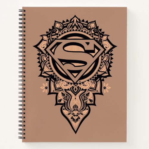 Supergirl Mandala Graphic Notebook