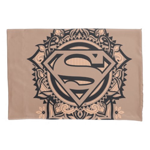 Supergirl Mandala Graphic Pillow Case